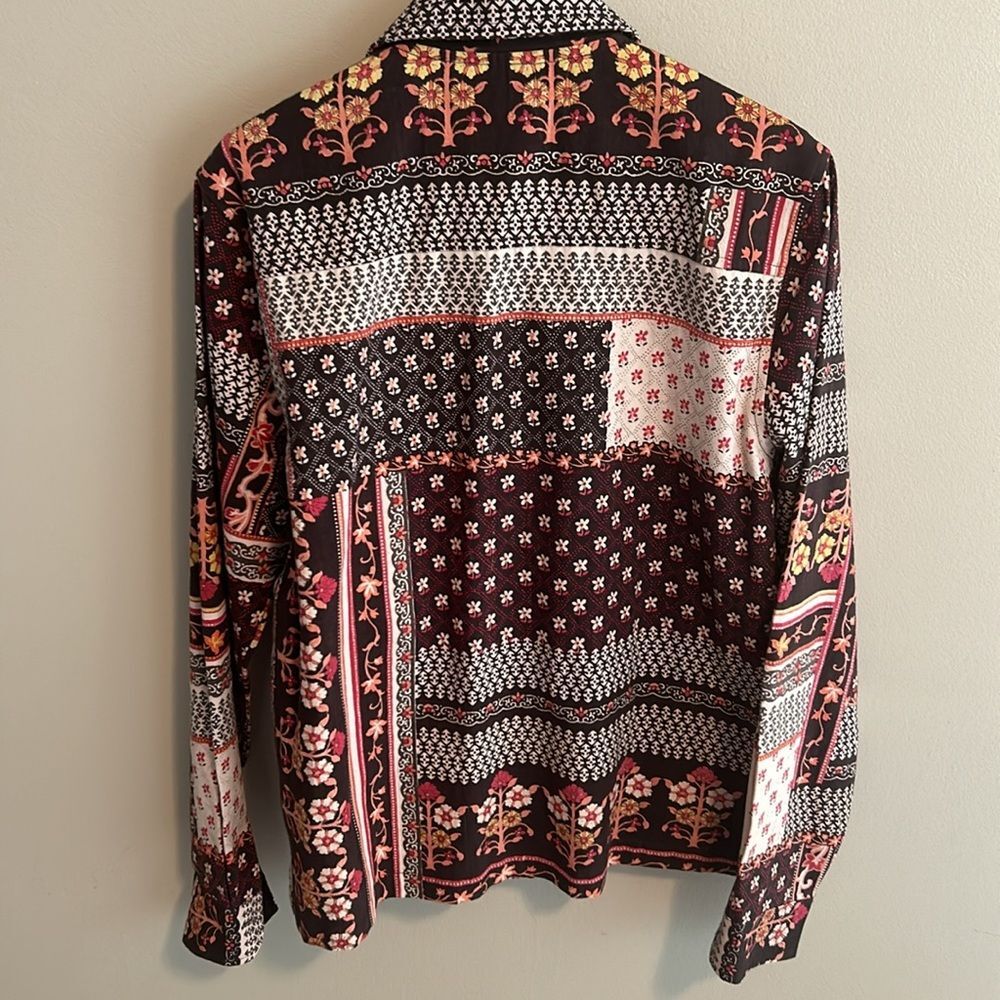 NEW Raga Man Raavi Patchwork Zip Jacket Size M - Picture 4 of 4